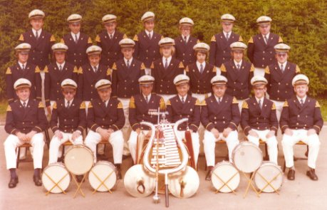 Das Tambourcorps Helden im Jahre 1978